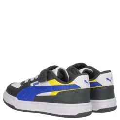 CAVEN III BLOCK AC PS Sneakers Junior Bianche, Grigie e Blu