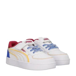 CAVEN 2.0 STARBLITZ AC INF Sneakers Bambino Bianche, Rosse e Gialle