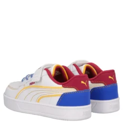 CAVEN 2.0 STARBLITZ AC INF Sneakers Bambino Bianche, Rosse e Gialle