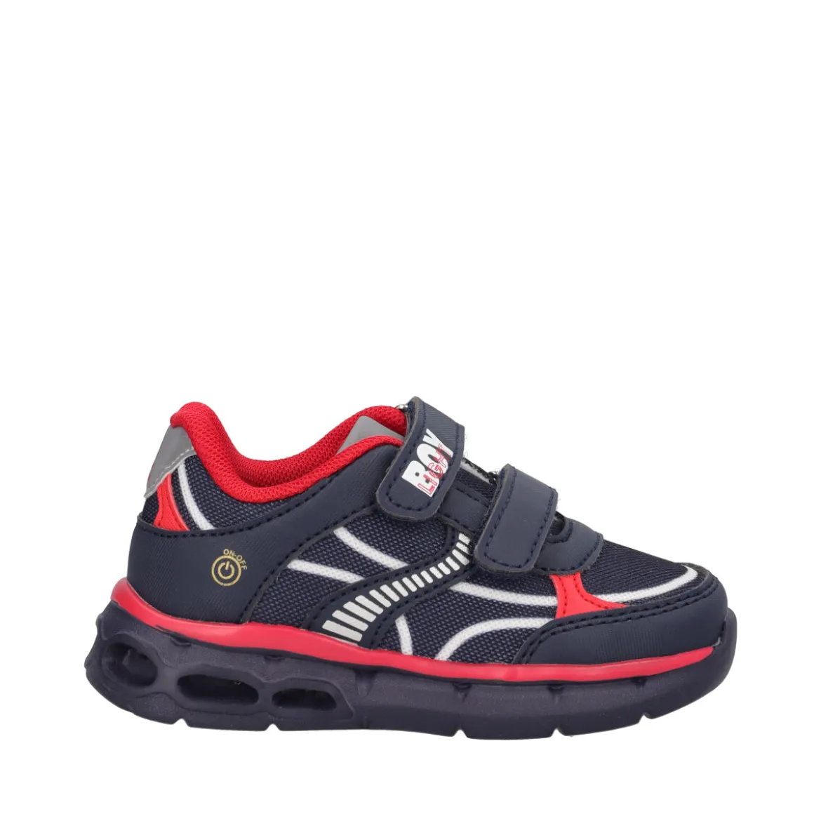 CELLO Sneakers Bambino Blu e Rosse