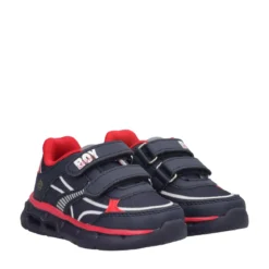 CELLO Sneakers Bambino Blu e Rosse
