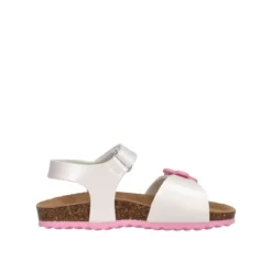 CHALKI Sandali Bambina Bianchi e Rosa