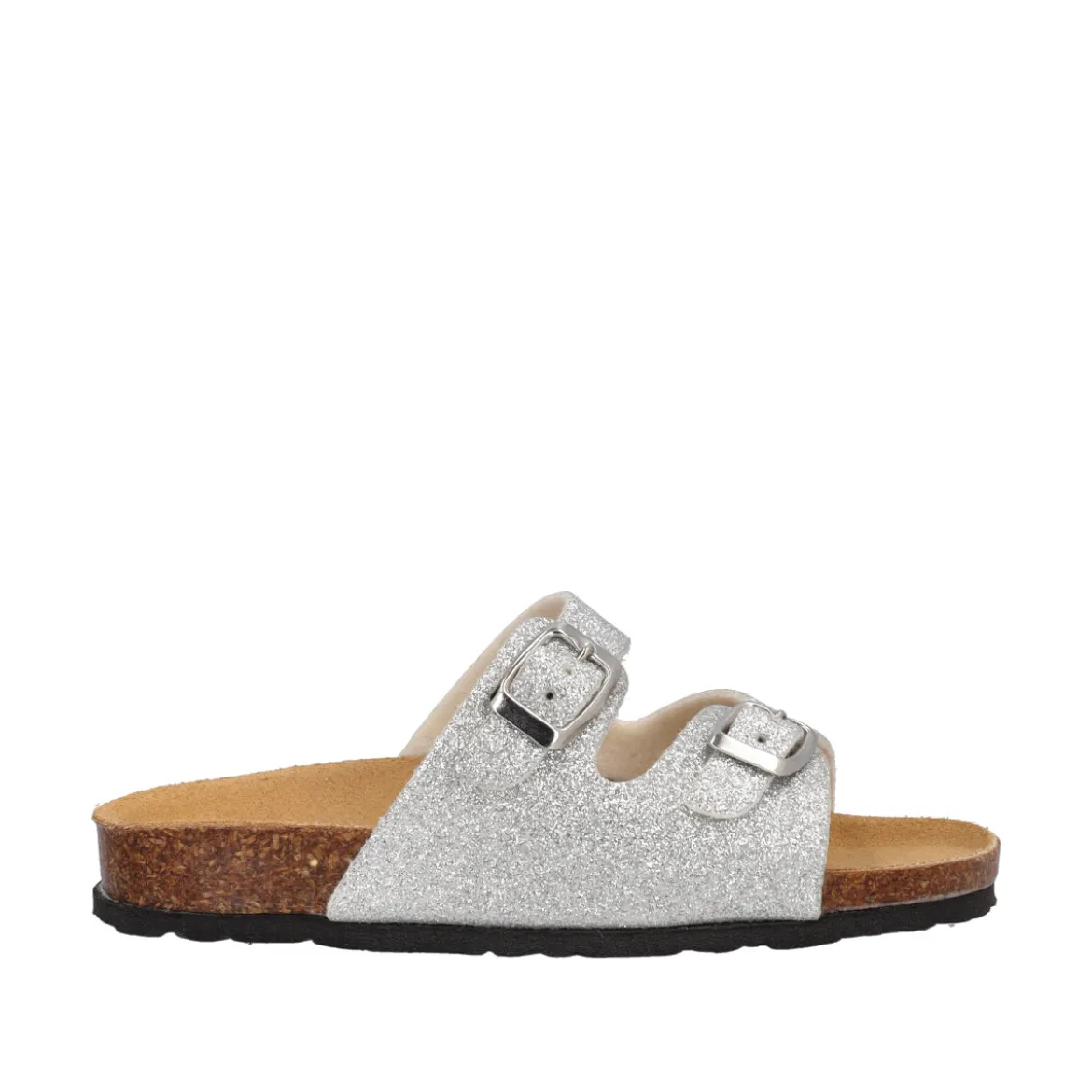 Ciabatte Bambina Argento Glitter