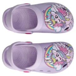 Ciabatte Bambina Lilla Unicorni