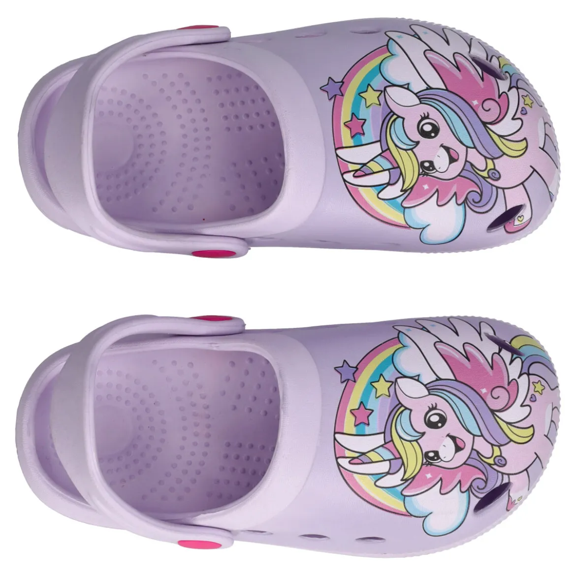 Ciabatte Bambina Lilla Unicorni