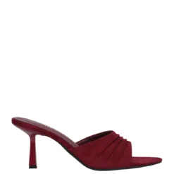 Ciabatte con Tacco Donna Rosso Vino