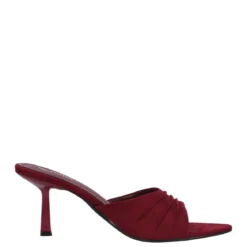 Ciabatte con Tacco Donna Rosso Vino