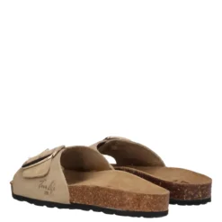 Ciabatte Donna Beige in Pelle