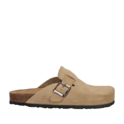 Ciabatte Donna Beige in Pelle