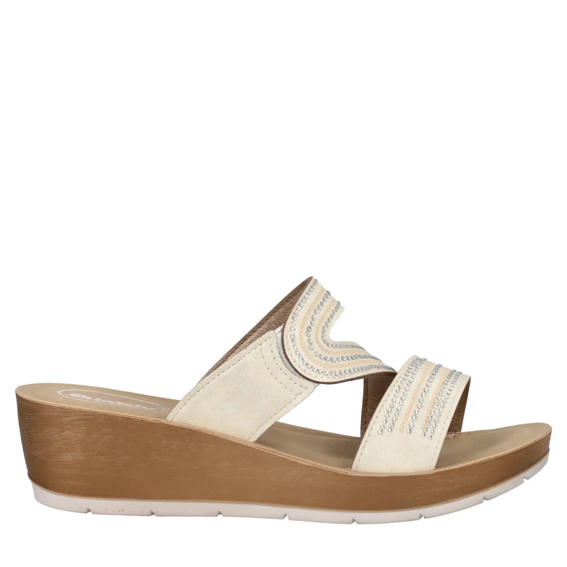 Ciabatte Donna Bianche e Beige