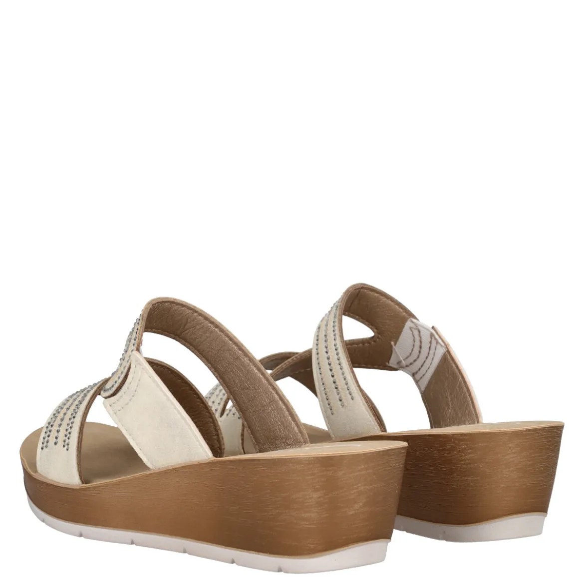 Ciabatte Donna Bianche e Beige