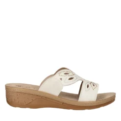 Ciabatte Donna Bianche e Beige