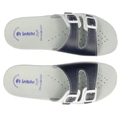 Ciabatte Donna Blu e Bianche
