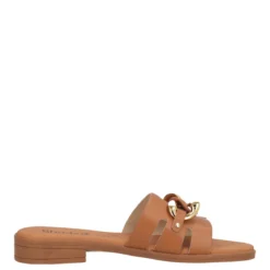 Ciabatte Donna Color Cuoio
