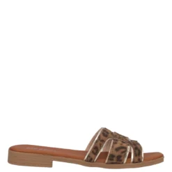 Ciabatte Donna Leopardate e Oro