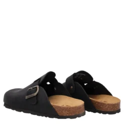 Ciabatte Donna Nere in Pelle