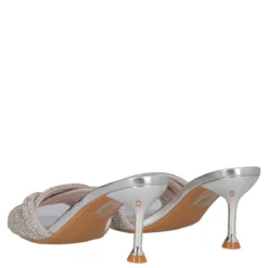 Ciabatte Moda Donna Argento