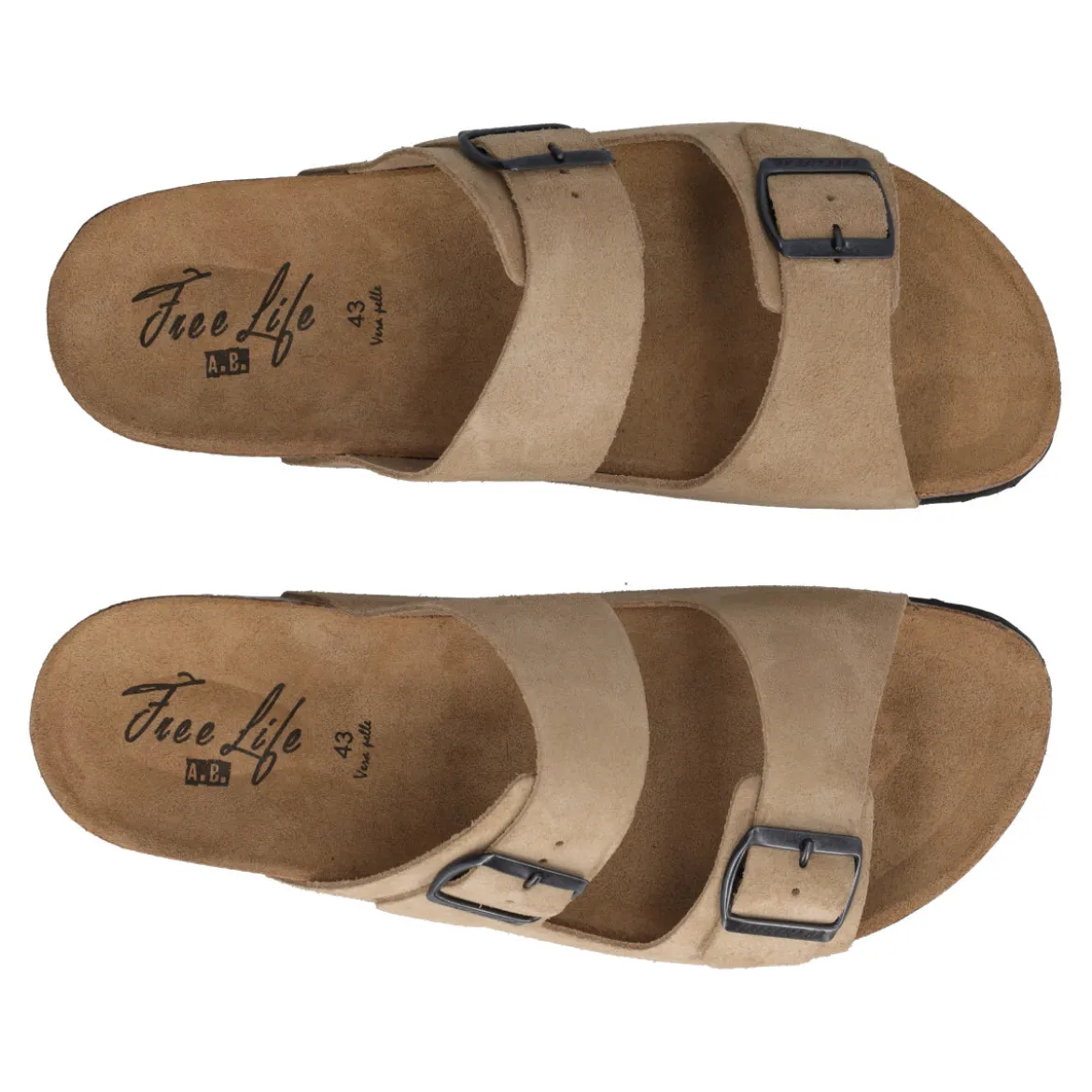 Ciabatte Uomo Beige