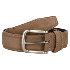 Cintura Uomo Camoscio Taupe
