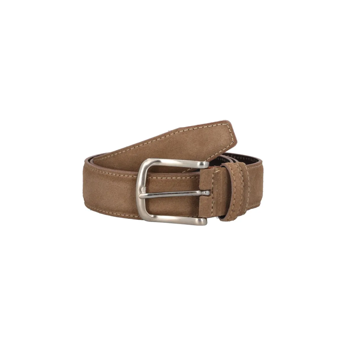 Cintura Uomo Camoscio Taupe
