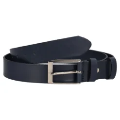 Cintura Uomo Cuoio Blu