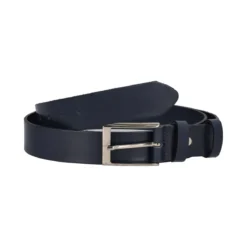 Cintura Uomo Cuoio Blu