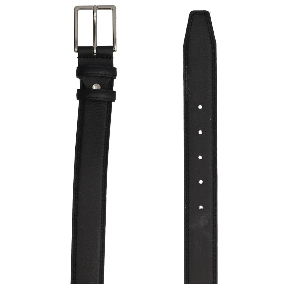 Cintura Uomo Vitello Nero