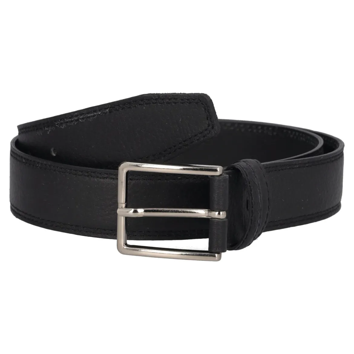 Cintura Uomo Vitello Nero
