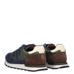 CLUB Sneakers Uomo Blu in Pelle