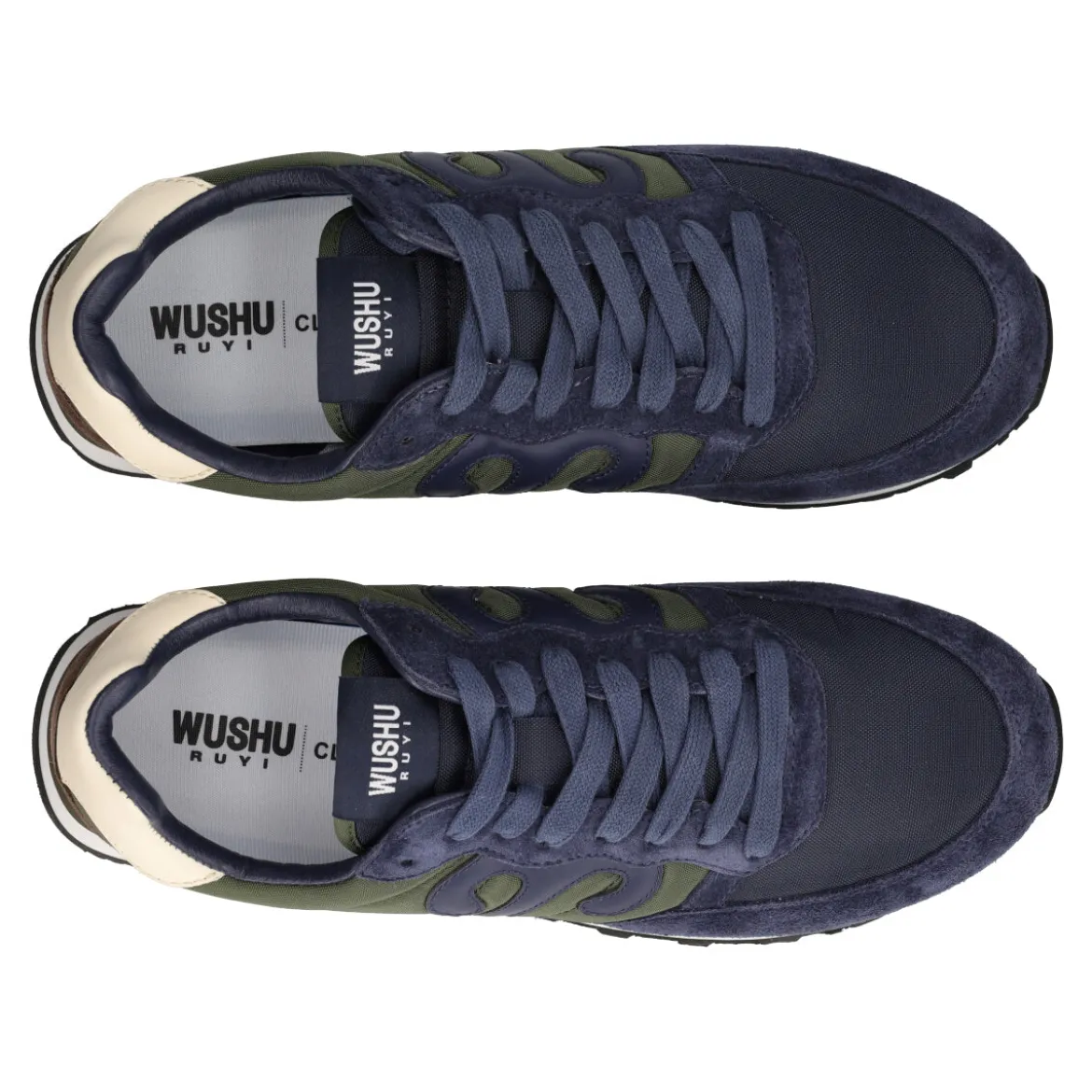 CLUB Sneakers Uomo Blu in Pelle
