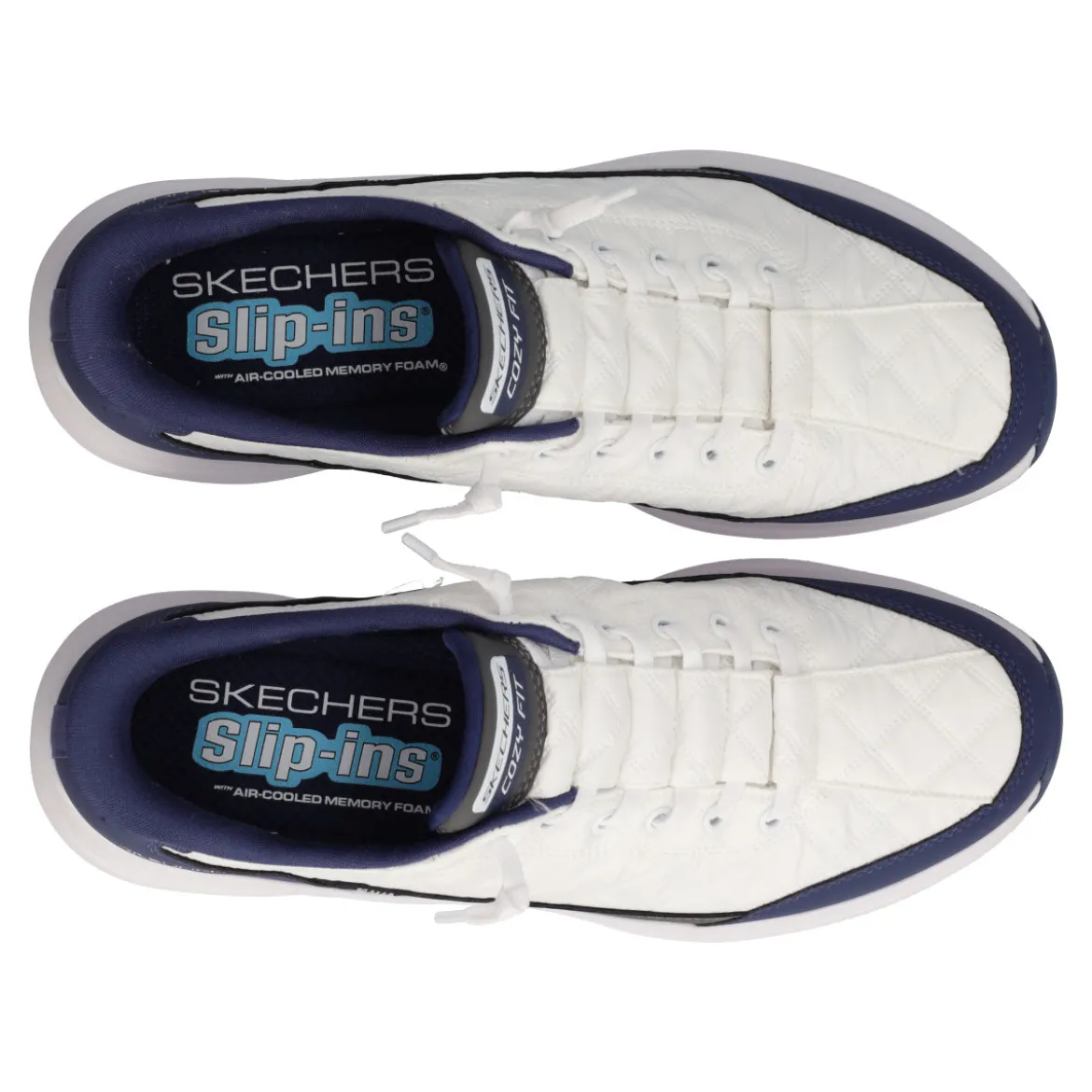 CONTOUR FOAM COZY FIT Sneakers Uomo Bianche e Blu