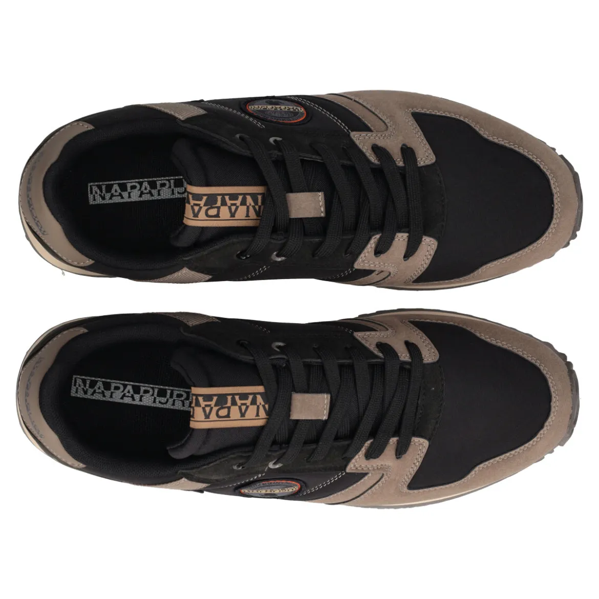 COSMOS 02 Sneakers Uomo Nere e Taupe