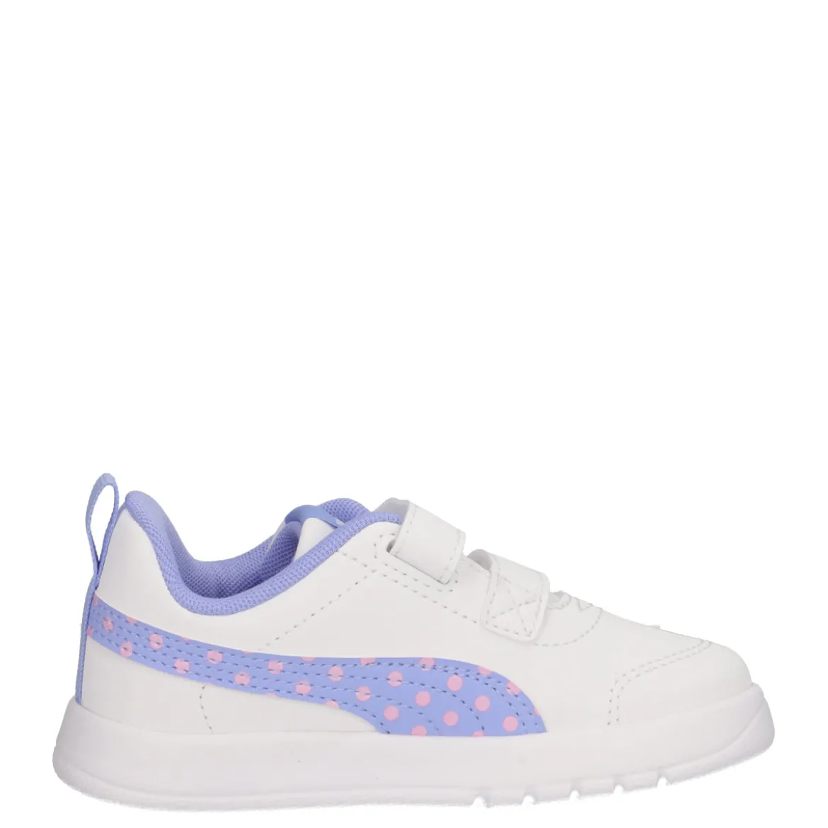COURTFLEX V3 DOTTY V INF Sneakers Bambina Bianche e Lilla