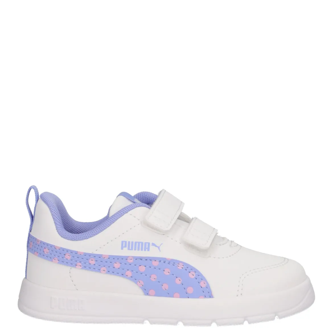 COURTFLEX V3 DOTTY V INF Sneakers Bambina Bianche e Lilla