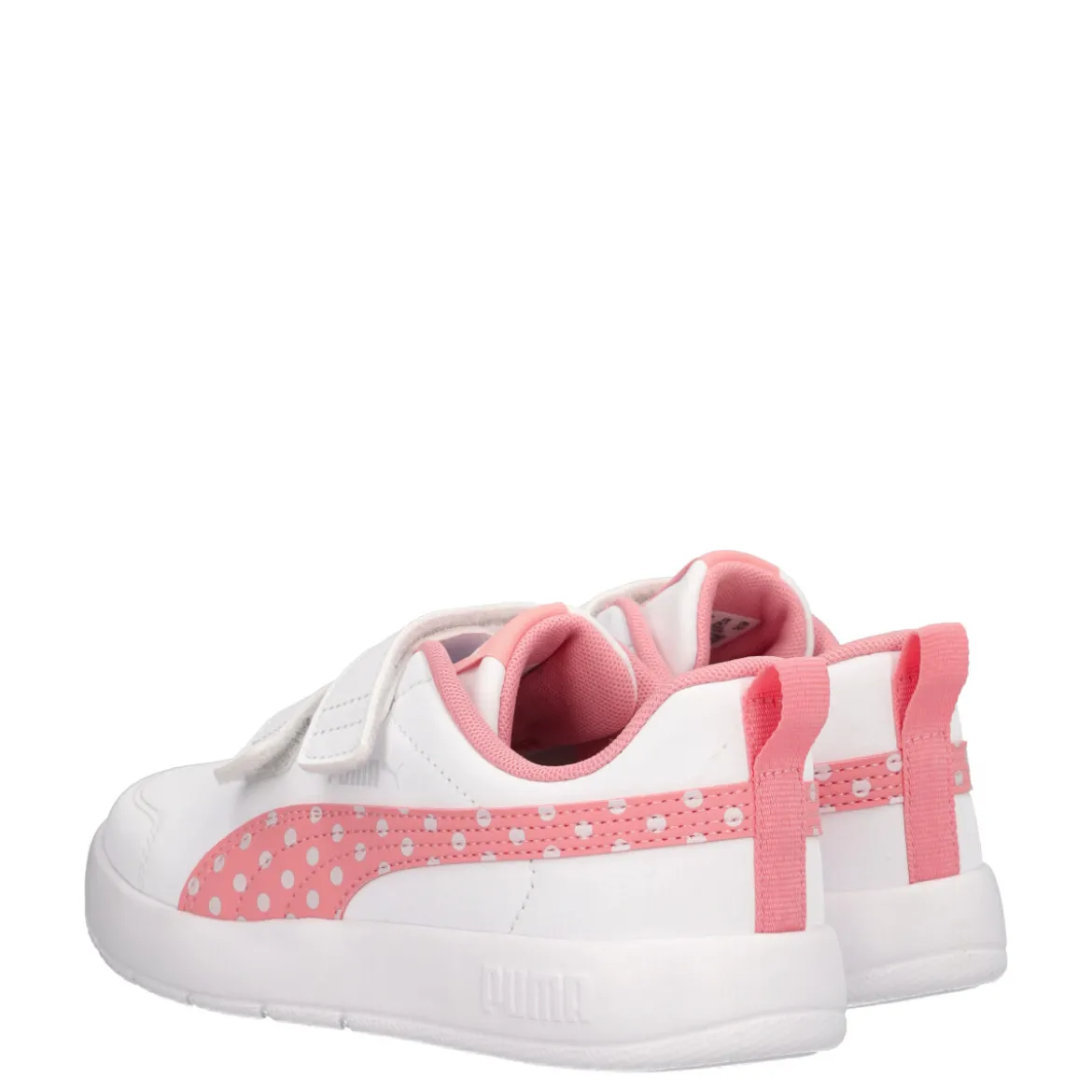 COURTFLEX V3 DOTTY V PS Sneakers Bambina Bianche e Rosa
