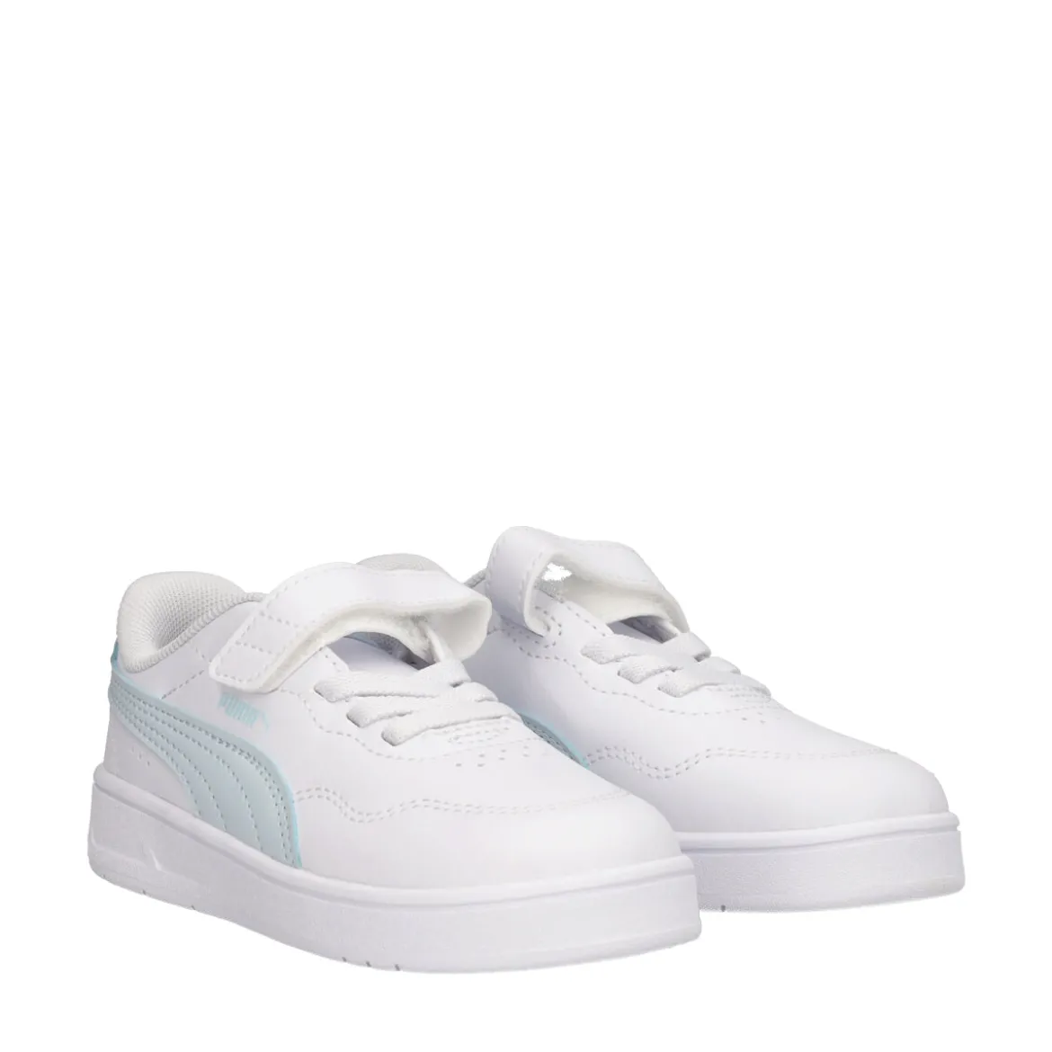 COURT LALLY AC INF Sneakers Bambina Bianche e Azzurre