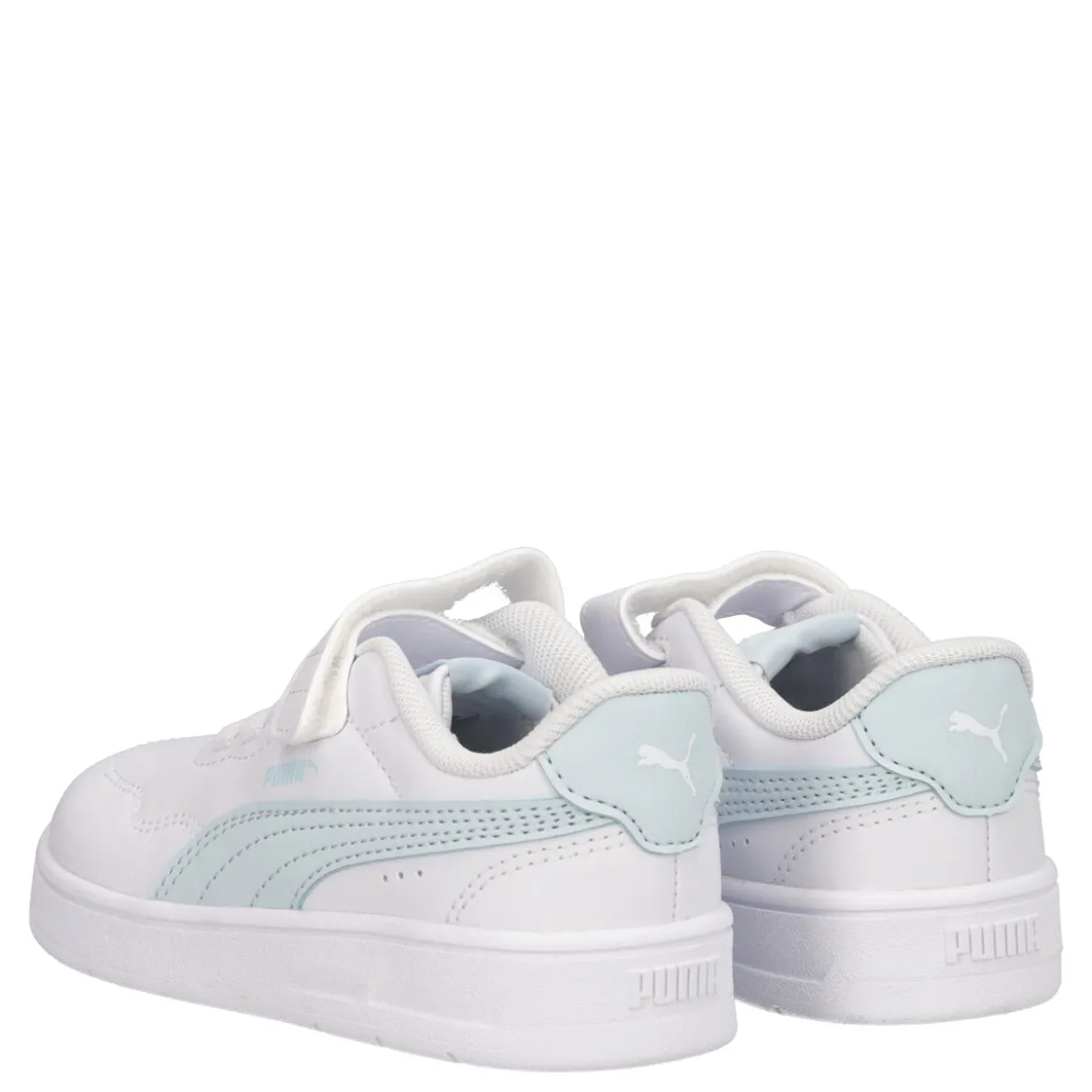 COURT LALLY AC INF Sneakers Bambina Bianche e Azzurre