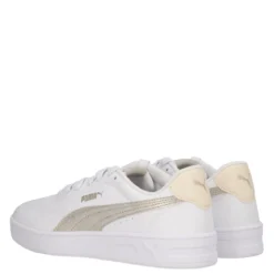 COURT LALLY METALLIC WHISPER Sneakers Donna Bianche e Oro