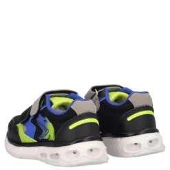 CRILLO Sneakers Bambino Nere, Blu e Grigie con Luci