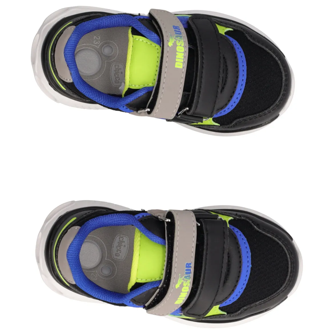 CRILLO Sneakers Bambino Nere, Blu e Grigie con Luci