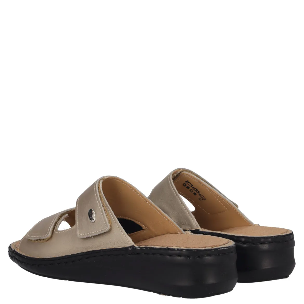 DAMI Ciabatte Comfort Donna Platino