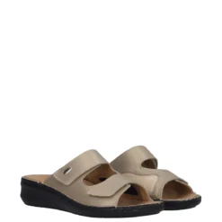 DAMI Ciabatte Comfort Donna Platino