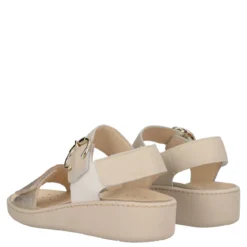 DAYANA Sandali comfort Donna Oro e Beige