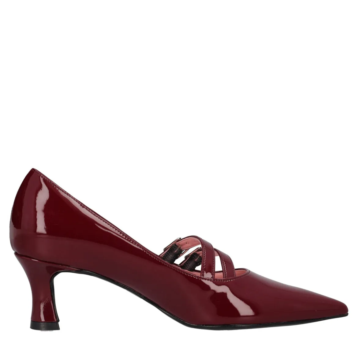 Décolleté Donna Bordeaux in Vernice