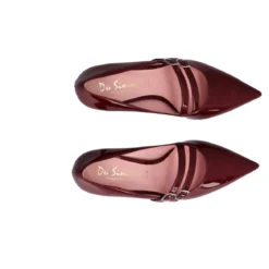 Décolleté Donna Bordeaux in Vernice