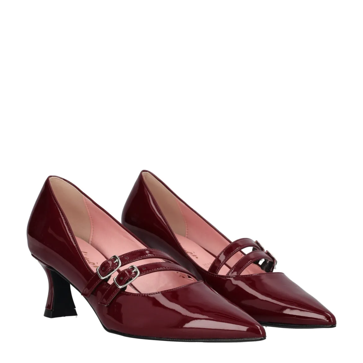 Décolleté Donna Bordeaux in Vernice