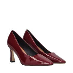 Décolleté Donna Bordeaux Vernice