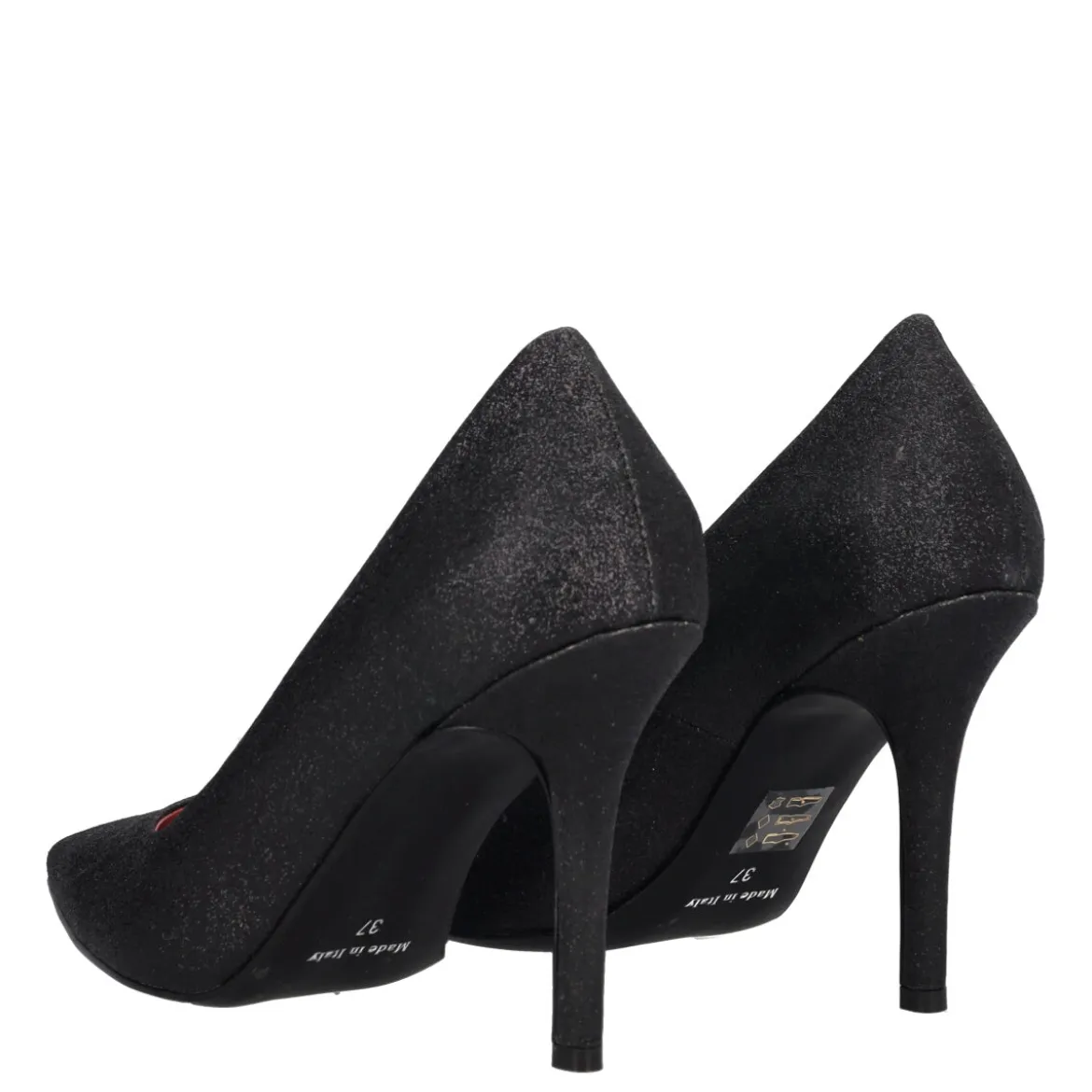 Décolleté Donna Nere Glitter