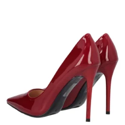 Décolleté Donna Rosse Lucide Tacco a Spillo 11 cm
