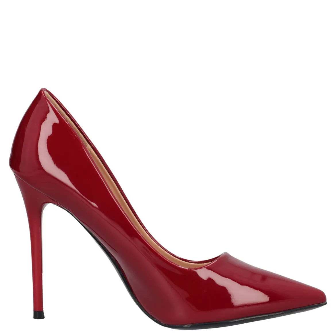 Décolleté Donna Rosse Lucide Tacco a Spillo 11 cm